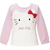 2016年 秋冬 HELLO KITTY ハローキティ スムス フェイス切替 長袖Ｔシャツ ピンク◇95cm