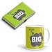 Think Big Gift Combo Of Cardholder And Mug By QuoteSutra RS.690.00