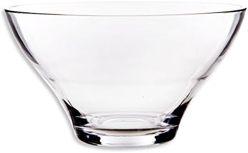 #1 High Quality Glass Ophelia Round Salad Bowl - Serving Dish