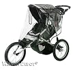 InSTEP Stroller Weather Shield Double for M3, Alta, Ultra Runner, Free Wheeler and Free Runner Models