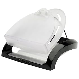 Fellowes Laptop Workstation - Notebook stand with 4 ports USB hub