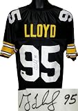 Greg Lloyd signed Pittsburgh Steelers Black Prostyle Jersey