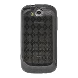 Amzer Luxe Argyle High Gloss TPU Soft Gel Skin Case for HTC mytouch 4G - Sm ....