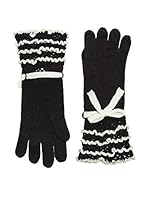 Alice Hannah Guantes de Lana Vintage (Negro)