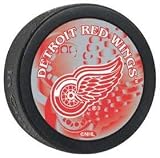 Detroit Red Wings Silverlight Souvenir Puck