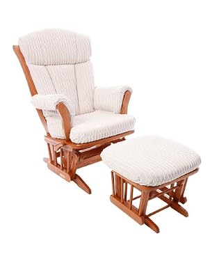 Dutalier Penny Honey Pine Recliner - Jumbo Chord Natural Cushions