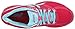 ASICS Women's GT-2000 4 Running Shoe, Azalea/Turquoise/White, 7 M US