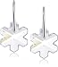 Swarovski Damen-Ohrringe Medley Snowflake 3 cm 1054821