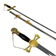 35 Inch Knights Sword with Metal Sheath