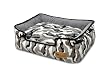 P.L.A.Y. Pet Lifestyle and You Camouflage White Lounge Bed, Small