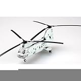 CH-46E Sea Knight Helicopter US Marines (Built-Up Plastic) Easy Model MRC