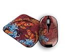 Ed Hardy Koi Fish Wireless Mouse and Pad (2 in 1 Pack)