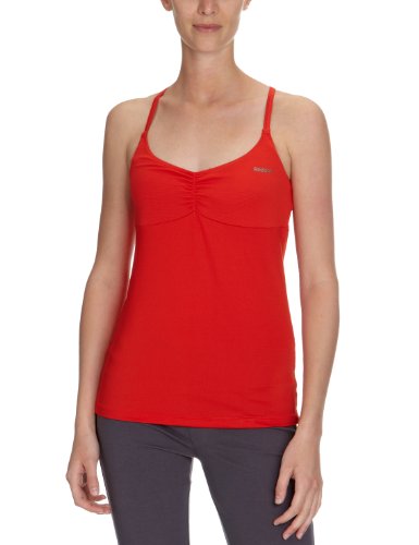 Reebok Damen Top Sport Essential Strappy, motor red s12/mazz red s12, L, X14097
