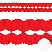 Girlande, ca. 400 cm, weiss