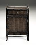 St. Croix Caribbean Bamboo Accent Rattan Chest Table