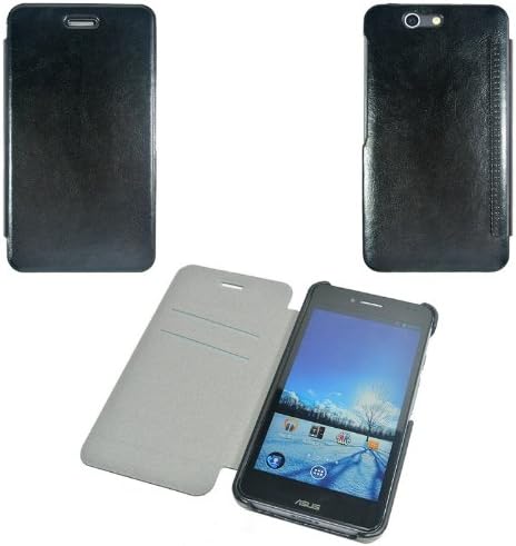 VSTN@ Asus Padfone Infinity (padfone 3) ultra-thin PU Leather Case with card holder (For Asus Padfone Infinity, Black)