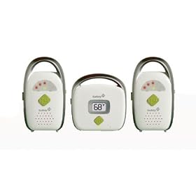 Safety 1st Glow and Go Duo Baby Monitor, White