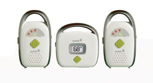 Safety 1st Glow and Go Duo Baby Monitor, White