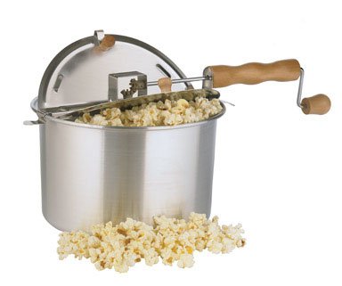 Whirley-Pop 25008A Stovetop Popper w/ Real Theatre Popcorn