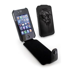 Tuff-Luv - Apocalypse Tuff-Grip - �tui pour iPhone 4 / 4G (aide-antenne) - Noir - 'Vampire' (Import Royaume Uni)