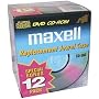 LL (12pk 10mm Standard Clear) CD/DVD Jewel Cases