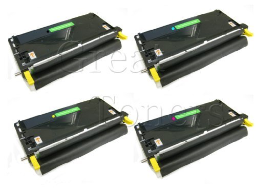 GTS � 4 Pack of Replacement Toner Cartridges Set for Dell 3130cn On Sale