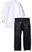 Calvin Klein Boys' Shirt and Jeans Pants Set