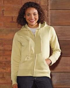 econscious Women's Organic/Recycled Full-Zip Hoodie in your choice of colors