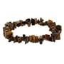 Genuine Tiger Eye Stone Chip Bracelet