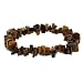 Apparel : Genuine Tiger Eye Stone Chip Bracelet