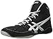 ASICS Men's Cael V6.0 Wrestling Shoe,Black/Silver,9 M US