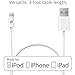 iPad Lighting Charger Sync Data Cord 3ft and Wall Adapter Bundle Apple MFI Certified Original USB Cable for All iPad Mini and iPad Air 2