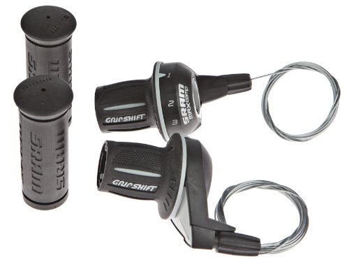 sram mrx comp bicycle twist shifter set