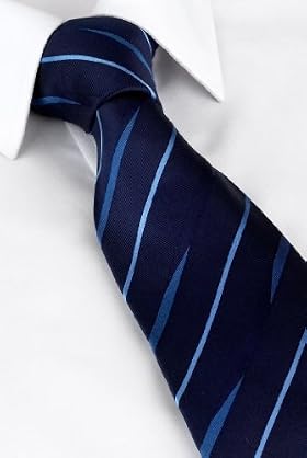 Autograph Pure Silk Textured Striped Tie