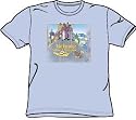Beatles Yellow Submarine vintage powder blue t-shirt