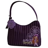 Bratz Sporty Pinstripe Handbag (Purple)