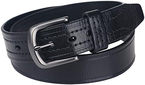 HeLiWu Belt for Men Italian Leather Belt