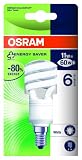 Osram 63151B1 Duluxstar Mini Twist E14 mini Energiesparlampe in gedrehter Form 11W/827, warmwei&szlig;