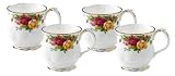 Royal Doulton-Royal Albert Old Country Roses Mugs, Set of 4