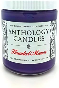 Haunted Manor Candle - Anthology Candles, Disney Candles, Scented Soy Candle, 8 oz Jar