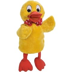 HEUNEC 643475 - Sandmann und Freunde, Handpuppe Schnatterinchen 28cm
