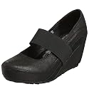 Jump Women's Seul Wedge,Black Gumix,6 M US