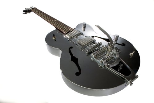 Normandy  ATGWB-CH Archtop Guitar with Bigsby, Chrome