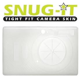 Camera Skin White for Canon SD1000 IXUS 70 by Delkin