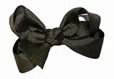 Baby Size GrosGrain Tied Bow ~ Brown