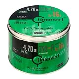 50 x INTENSO DVD-R 16X - 4.7GB - METAL TIN