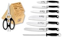 Hot Sale Messermeister San Moritz Elite 9-Piece Knife Block Set