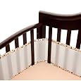 Breathablebaby Breathable Safer Bumper, Ecru/Brown Bubbles