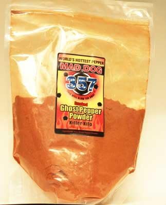 Mad Dog 357 Killer Kilo Smoked Ghost Pepper Powder 100% Pure