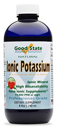 Good State Liquid Ionic Minerals - Potassium - Raspberry Flavored! (96 servings) (8 fl oz) Good State Liquid Ionic Minerals - Potassium - Raspberry Flavored! (96 servings) (8 fl oz)